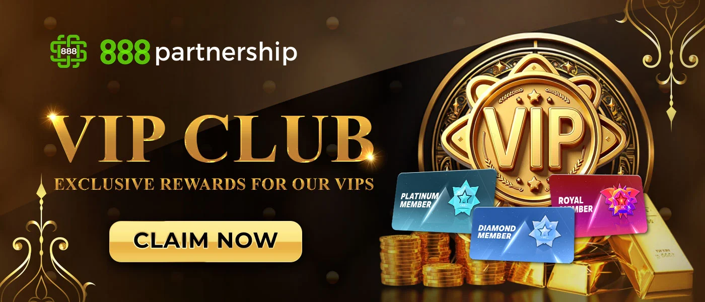 888 Partnership VIP Club: exclusive rewards for VIPs